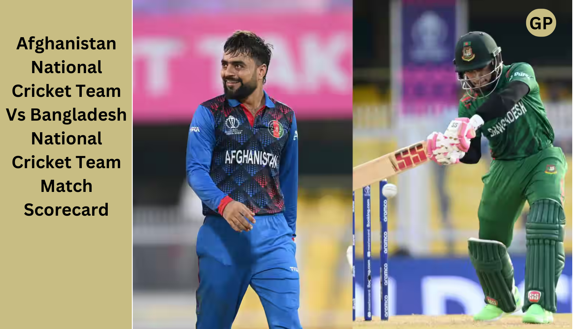 Afghanistan National Cricket Team Vs Bangladesh National Cricket Team Match Scorecard