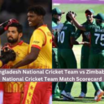 Bangladesh National Cricket Team vs Zimbabwe National Cricket Team Match Scorecard