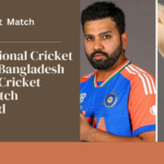 India National Cricket Team vs Bangladesh National Cricket Team Match Scorecard