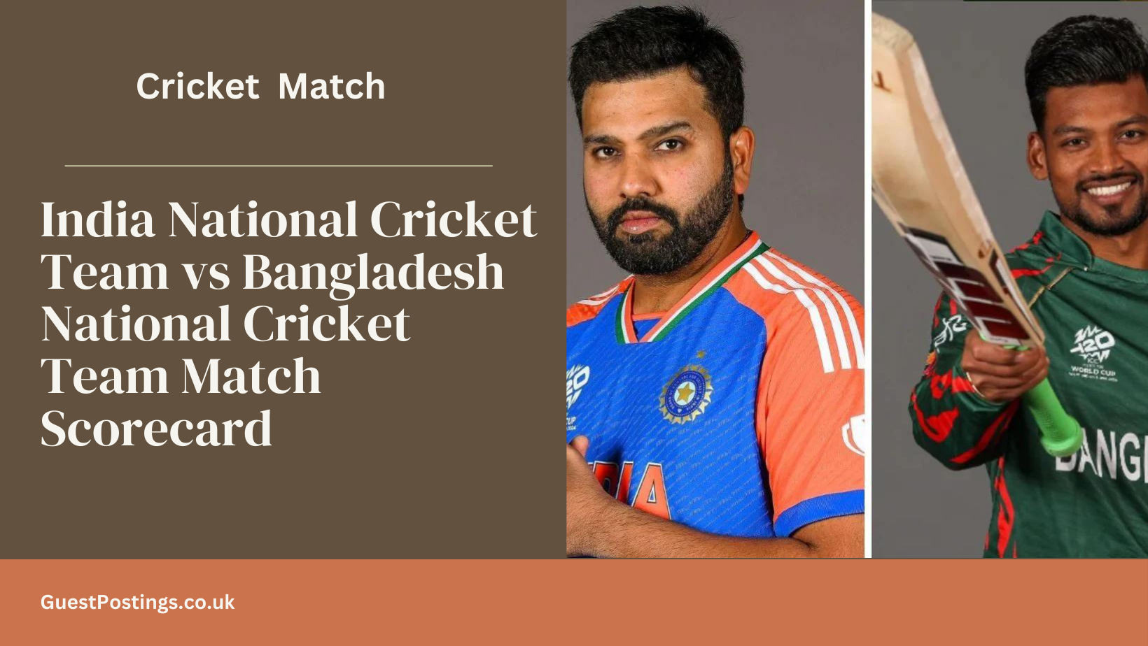 India National Cricket Team vs Bangladesh National Cricket Team Match Scorecard