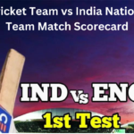 England Cricket Team vs India National Cricket Team Match Scorecard