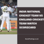 India National Cricket Team vs England Cricket Team Match Scorecard