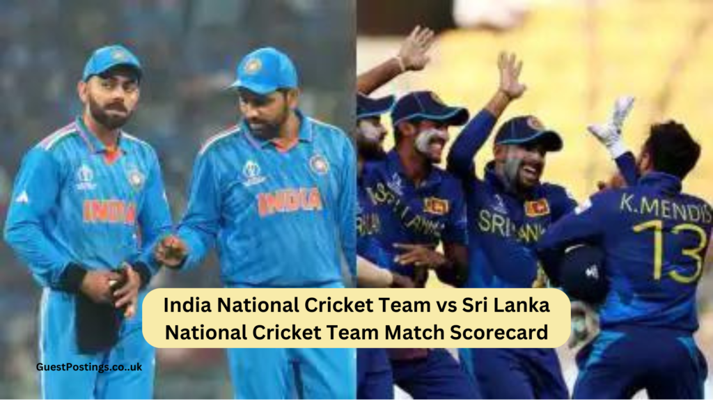 India National Cricket Team vs Sri Lanka National Cricket Team Match Scorecard