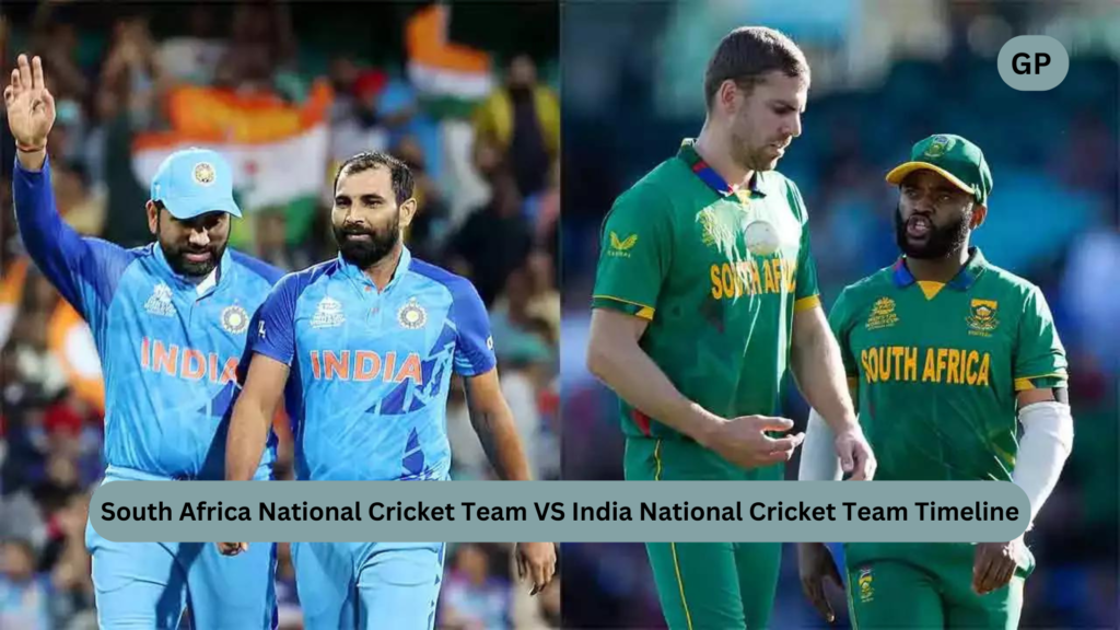 South Africa National Cricket Team VS India National Cricket Team Timeline