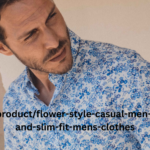 Thesparkshop.in:product/flower-style-casual-men-shirt-long-sleeve-and-slim-fit-mens-clothes