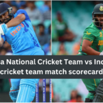 south africa national cricket team vs india national cricket team match scorecard